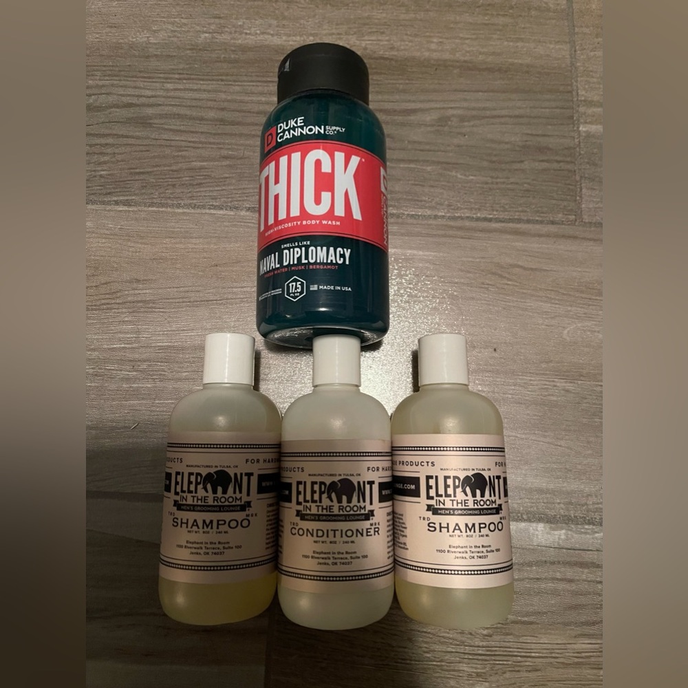 Mens Hair Care / Body Wash Bundle